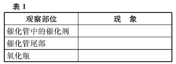 化學實驗觀察能力培養方略